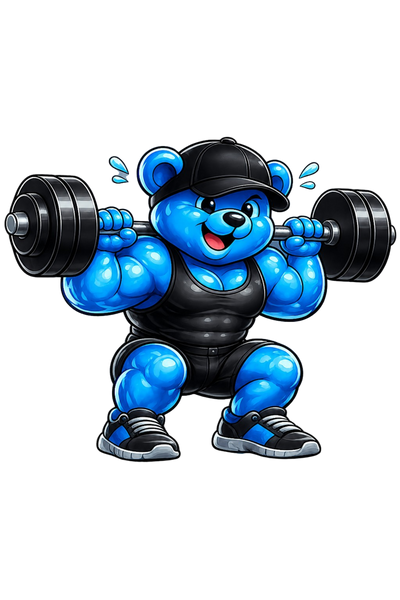 Hunter the Blue Bear